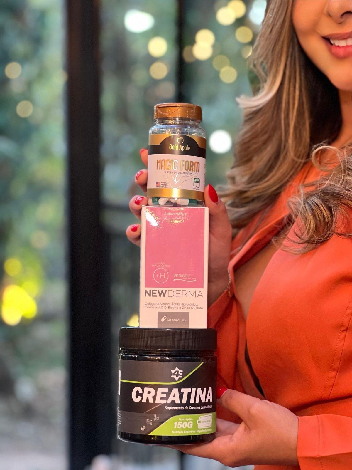 Combo 2 MAGIC ( 1 Magic Form + 1 Colágeno + 1 Creatina Pó)