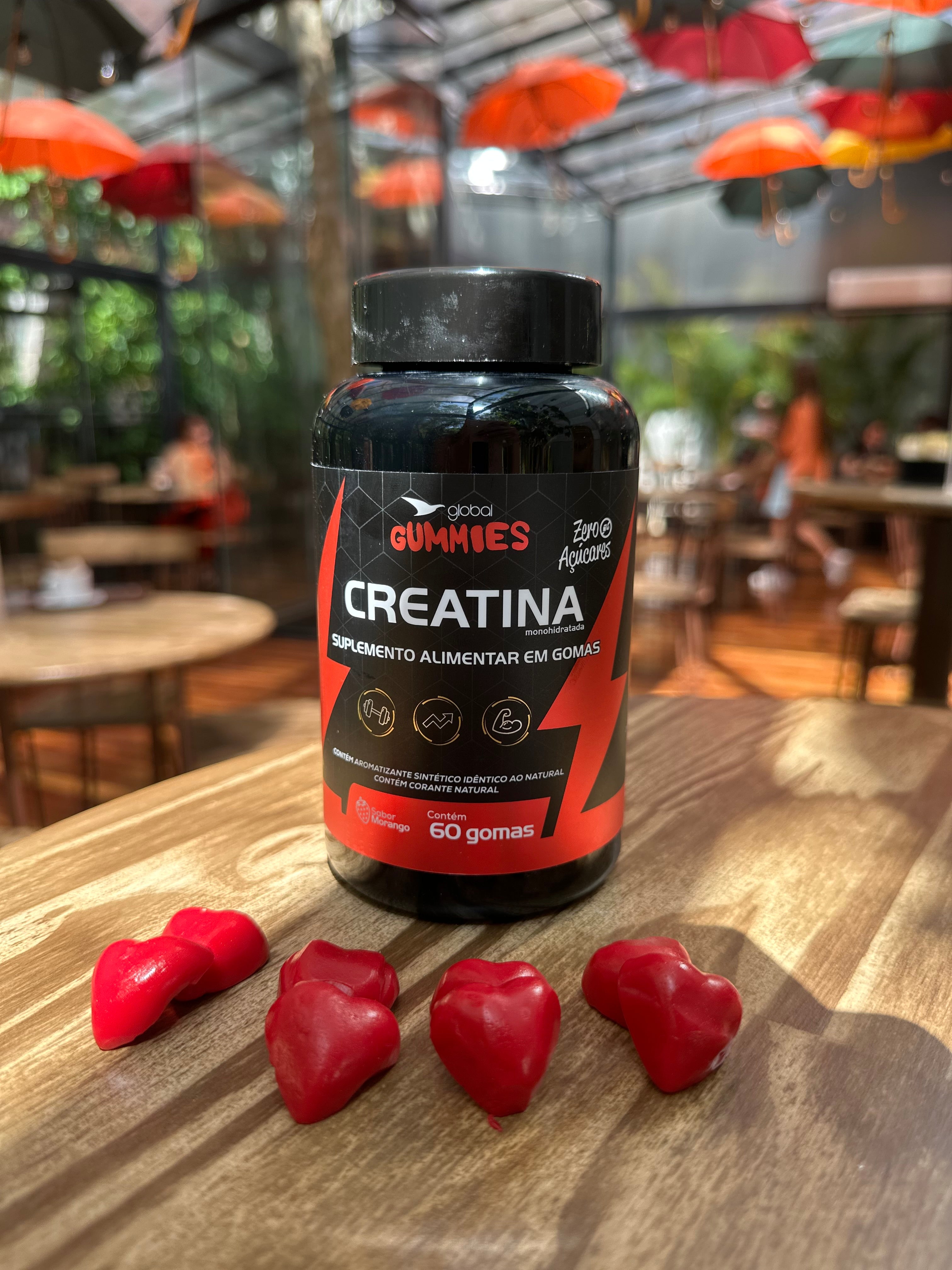 Creatina Gummies (Gomas de Morango)
