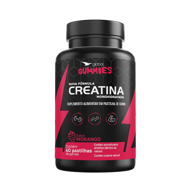 Creatina Gummies (Gomas de Morango)