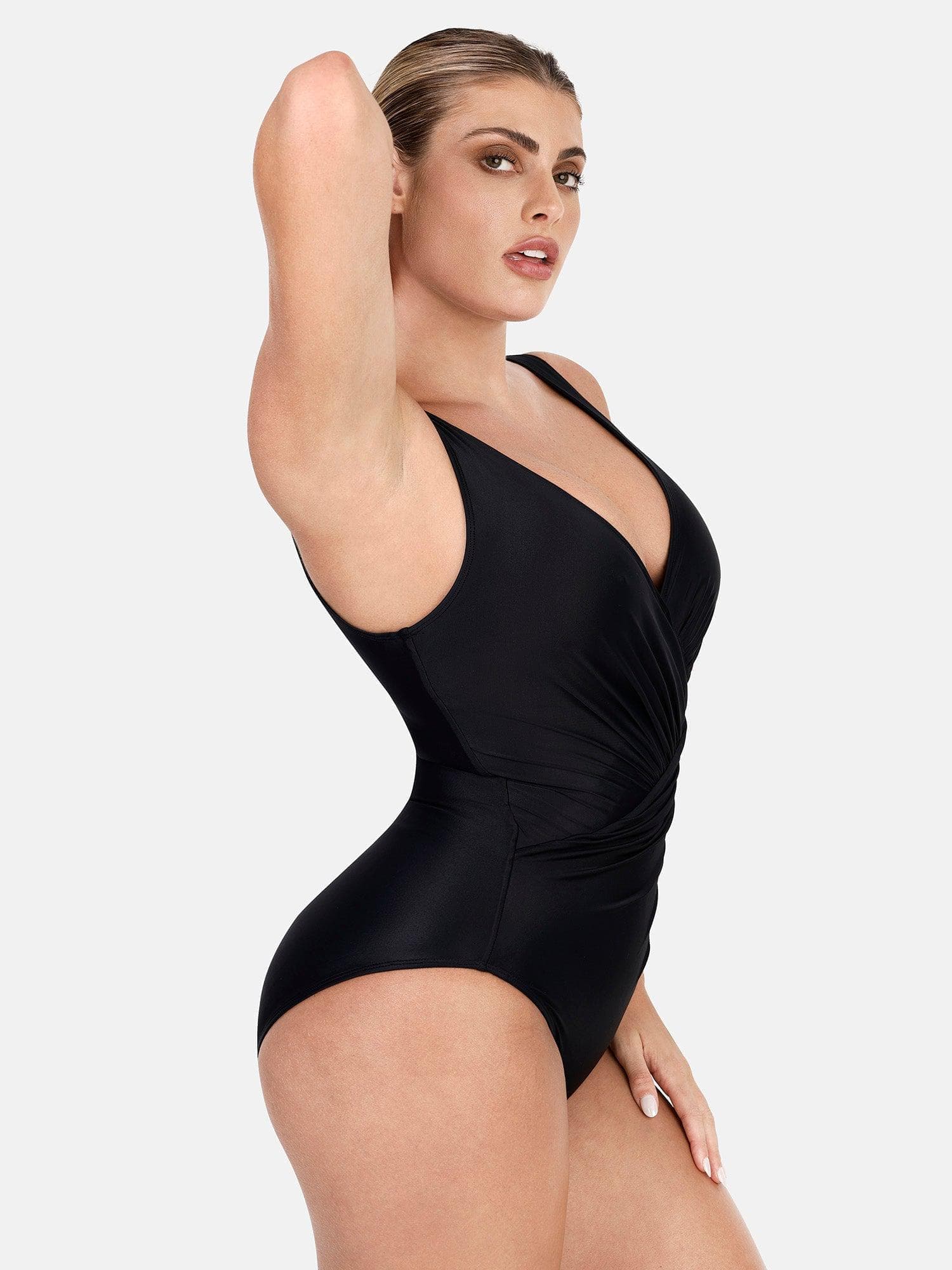 Maiô Modelador Modern Juliana Com Decote em V Profundo - FULL