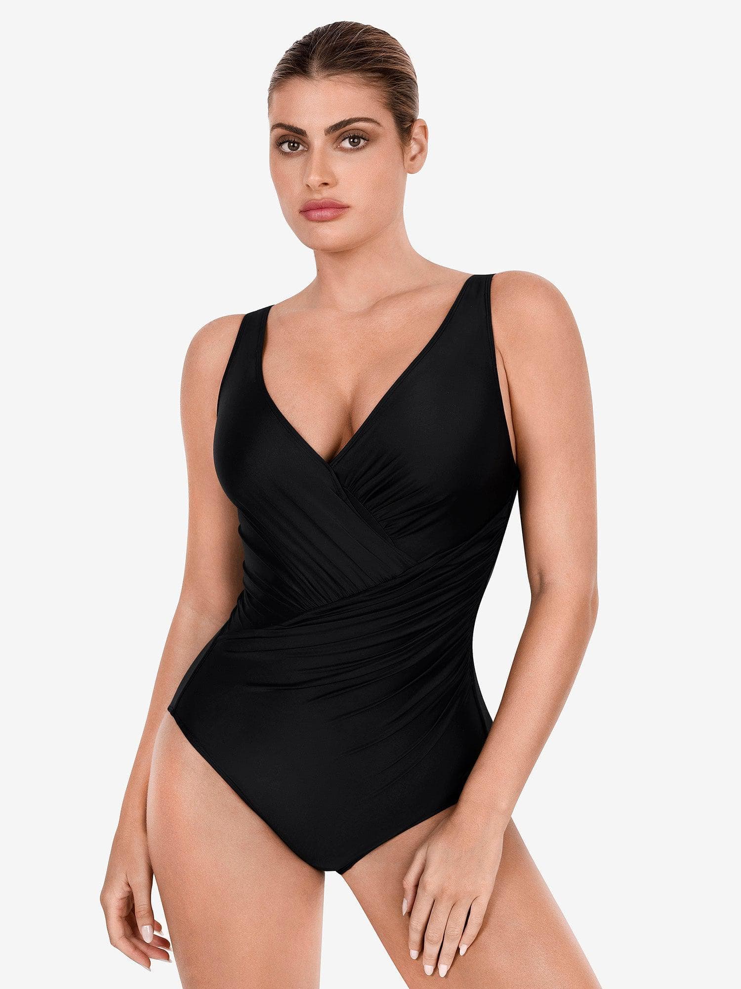 Maiô Modelador Modern Juliana Com Decote em V Profundo - FULL